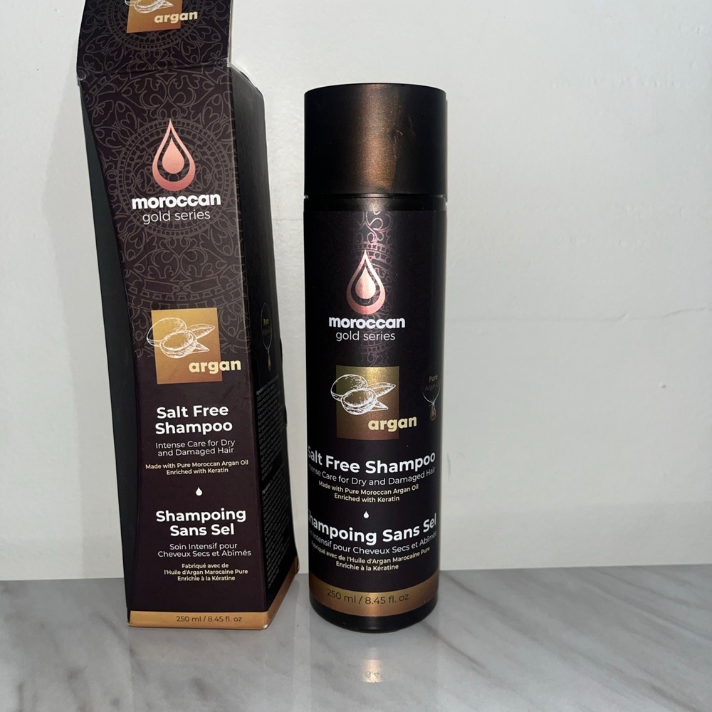 Moroccan Gold Series Argan Salt Free Shampoo Intense Care Dry Damaged Hair